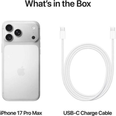 Apple iPhone 17 Pro Max 5G 6.9'' 12GB RAM 512GB ROM Nano SIM - Silver